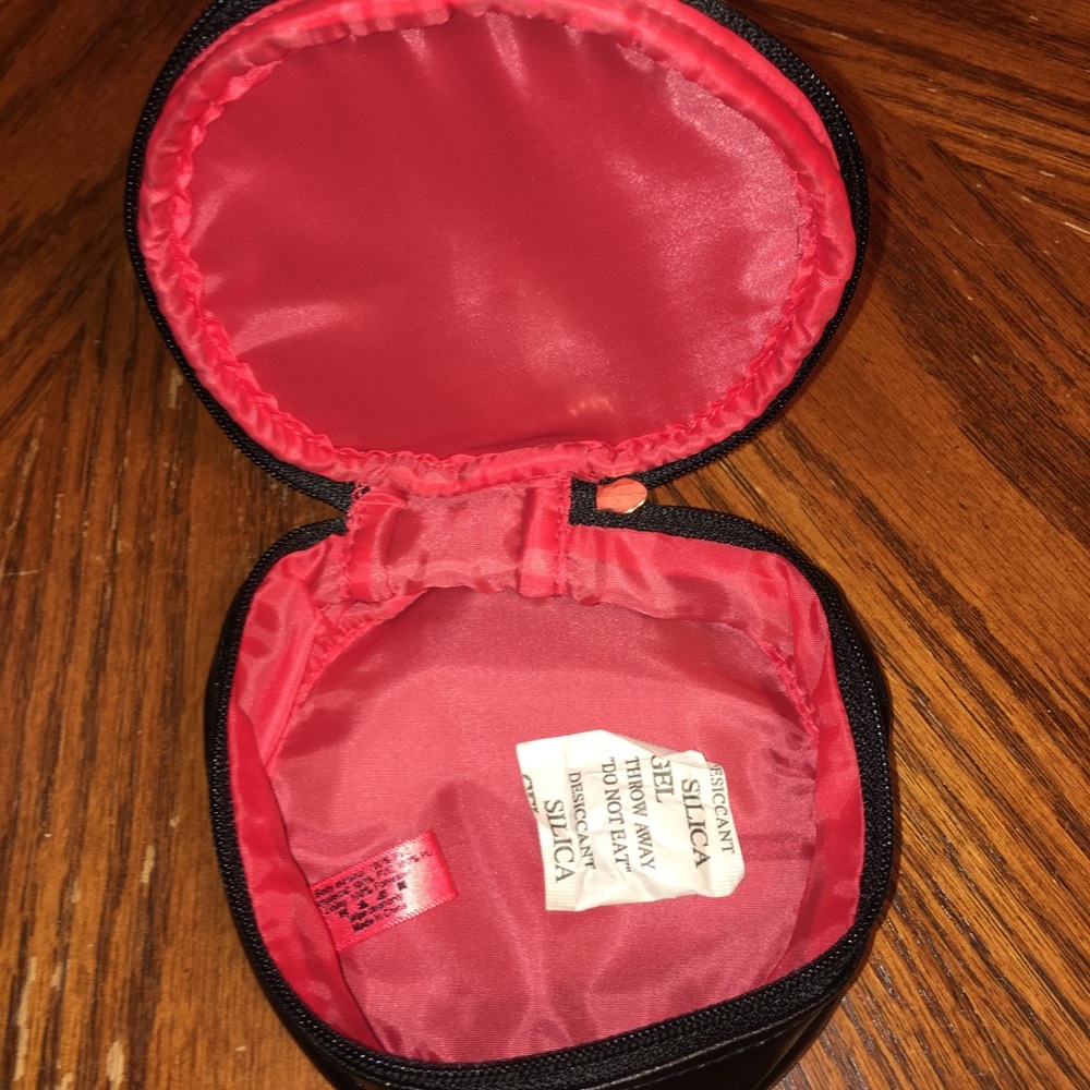 Guess Round Vegan Leather Wristlet - Picture 8 of 9